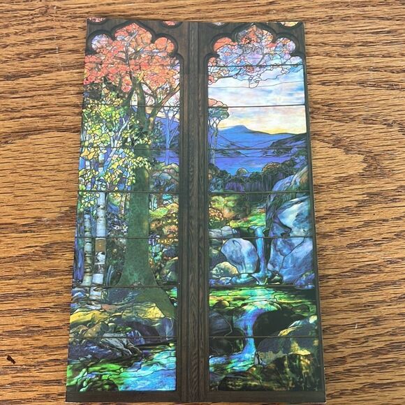 Tiffany Windows 19 blank cards with pictures of Stained Glass Designs - Picture 9 of 11
